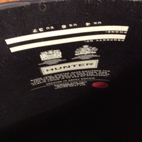 HUNTER original Tall boot Black from Great Britain - Picture 3 of 10